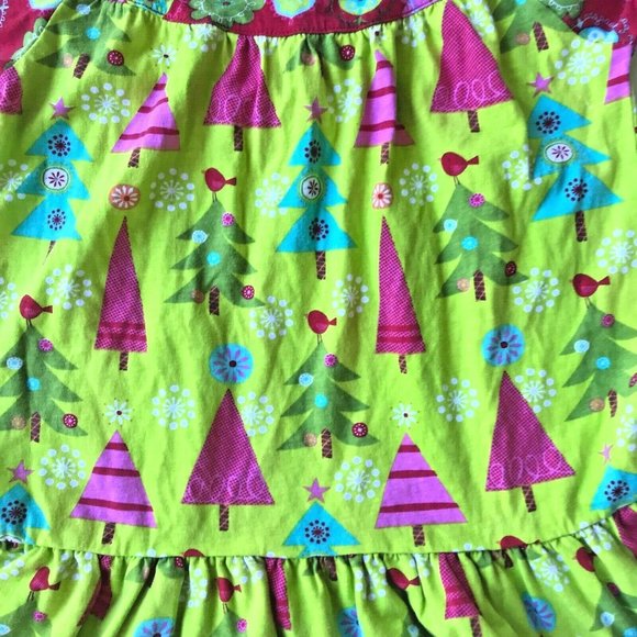 Jelly the Pug Christmas Dress 24 months Long Sleeves Buttons Festive Hol… - Picture 9 of 11